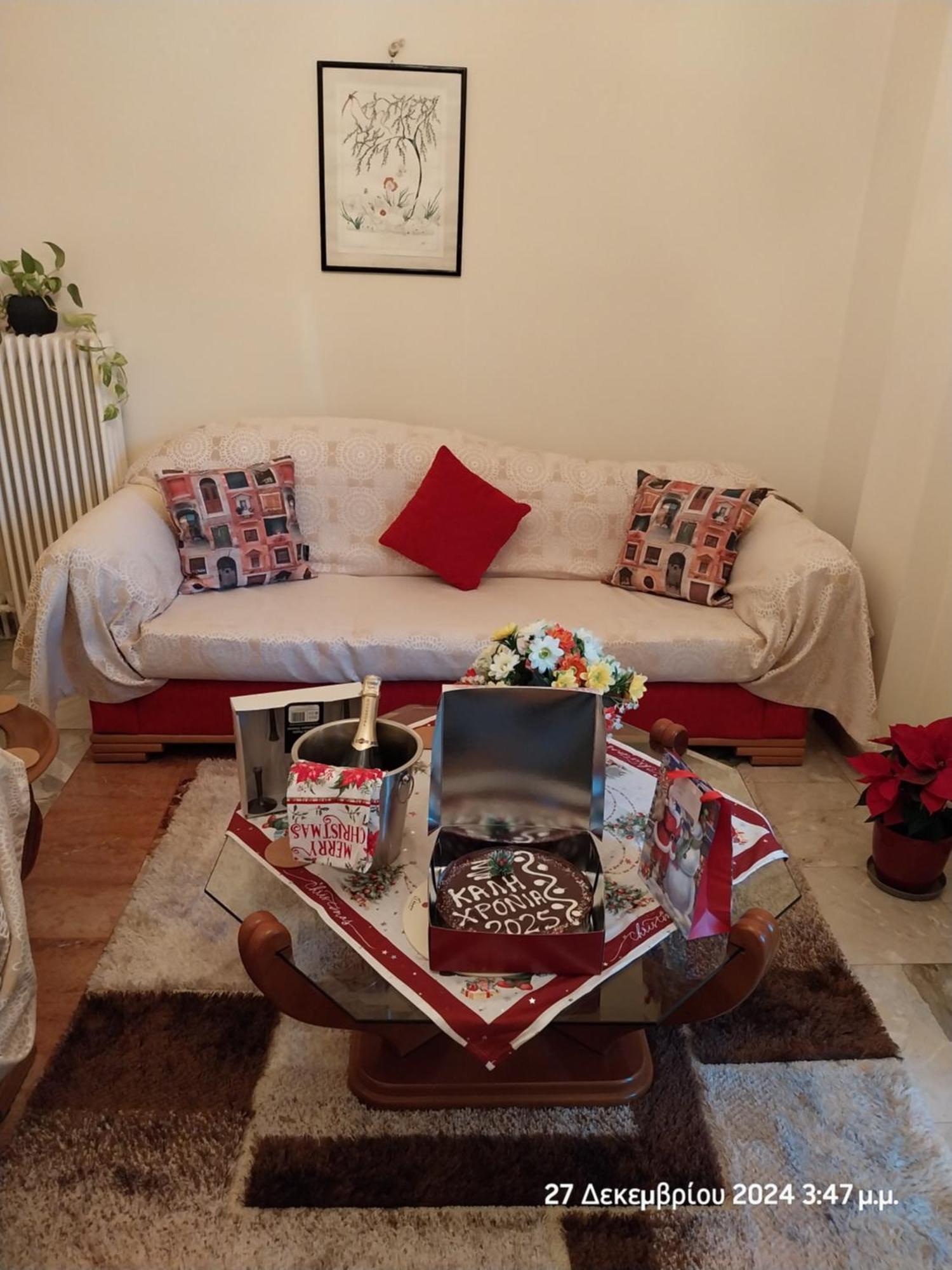 Cozy & Bright Home 50M From Subway -Agios Antonios Athene Buitenkant foto